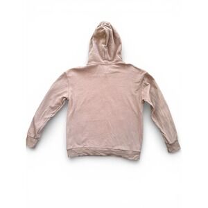 Zyia Active Mens Hoodie Sweatshirt Tan Taupe Fleece Pullover Size Medium